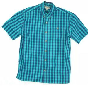 Duluth Trading Company Short Sleeve Burton Down